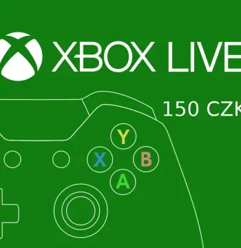 XBOX Live CZK 150 Prepaid Card CZ