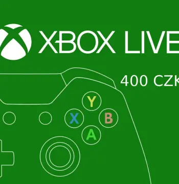XBOX Live CZK 400 Prepaid Card CZ