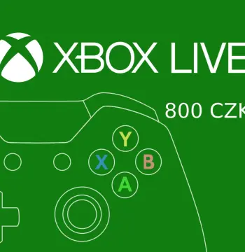XBOX Live CZK 800 Prepaid Card CZ