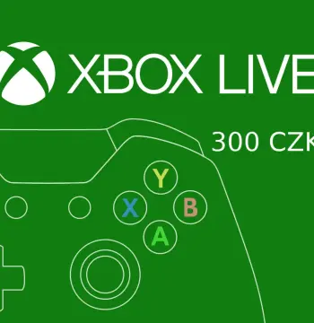 XBOX Live CZK 300 Prepaid Card CZ