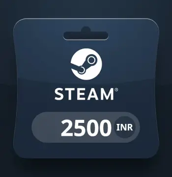 Steam Wallet INR 2500 Gift Card IN