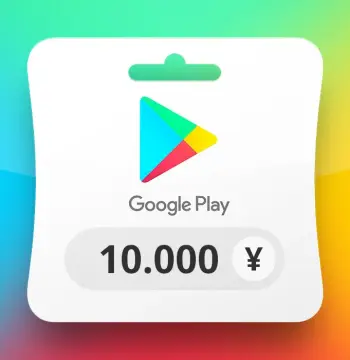 Google Play JPY 10000 Gift Card JP
