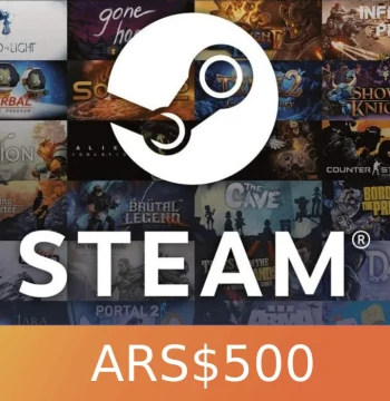 Steam Wallet Card ARS$500 Global Activation Code