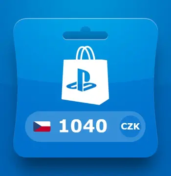 PlayStation Network Card CZK 1040 CZ