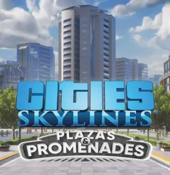 Cities: Skylines - Plazas & Promenades DLC EN Language Only Steam CD Key