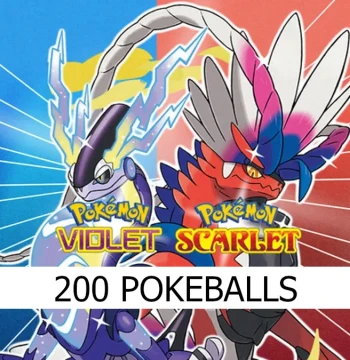 Pokemon Scarlet & Violet - 200 Pokeballs DLC EU Nintendo Switch CD Key