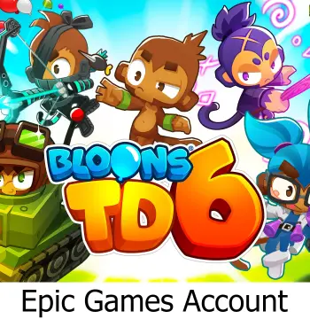 Bloons TD 6 Epic Games Account