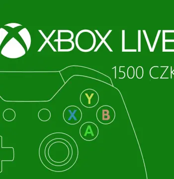 XBOX Live CZK 1500 Prepaid Card CZ