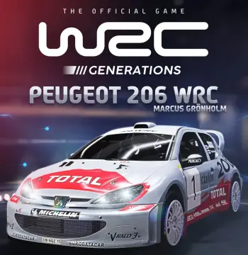 WRC Generations - Peugeot 206 WRC 2002 DLC Steam CD Key