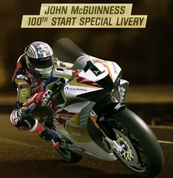 TT Isle Of Man 3 - John McGuinness 100th Start Livery DLC Steam CD Key