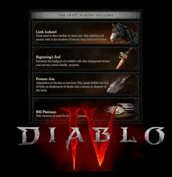 Diablo 4 - Crypt Hunter Pack DLC XBOX One / Xbox Series X|S CD Key