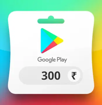 Google Play INR 300 Gift Card IN
