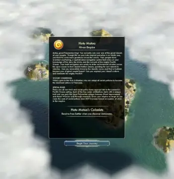 Sid Meier's Civilization V - Polynesian Civilization Pack DLC Steam Gift