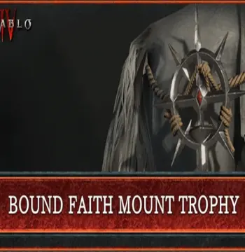 Diablo IV - Bound Faith Mount Trophy DLC EU Battle.net CD Key