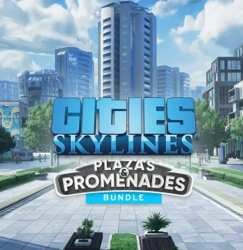 Cities: Skylines - Plazas & Promenades DLC Bundle Steam CD Key