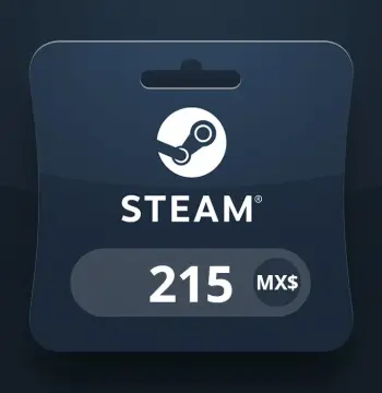 Steam Wallet MXN 215 Gift Card