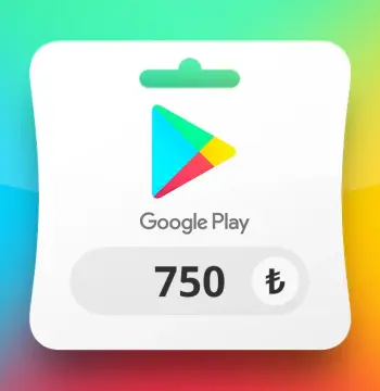 Google Play TRY 750 Gift Card TR