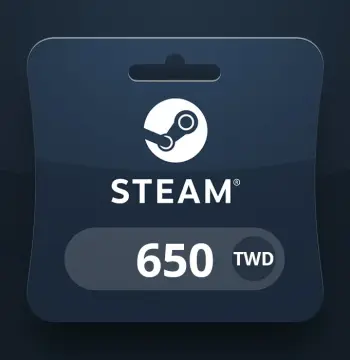Steam Wallet TWD 650 Gift Card