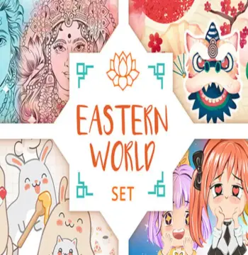 Movavi Video Editor Plus 2022 - Eastern World Set DLC Steam CD Key