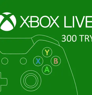 XBOX Live 300 TRY Prepaid Card TR