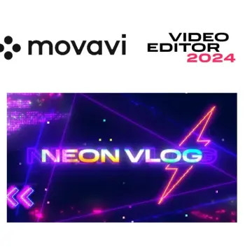 Movavi Video Editor 2024 - Neon Vlog Pack DLC Steam CD Key