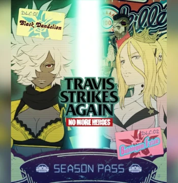 Travis Strikes Again: No More Heroes - Season Pass: Black Dandelion & Bubblegum Fatale EU Nintendo Switch CD Key