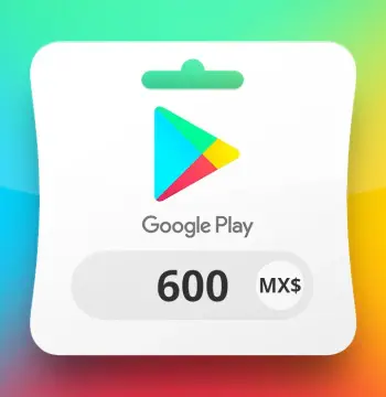 Google Play MXN 600 Gift Card MX