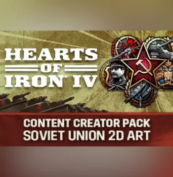 Hearts of Iron IV - Content Creator Pack - Soviet Union 2D Art DLC PC Steam CD Key
