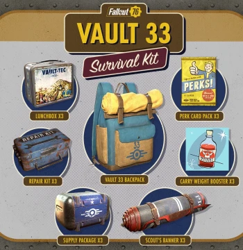 Fallout 76 - Vault 33 Survival Pack DLC PC Windows 10/11 CD Key