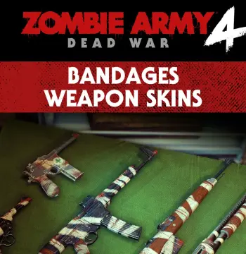 Zombie Army 4: Dead War - Bandages Weapon Skins DLC PC Steam CD Key