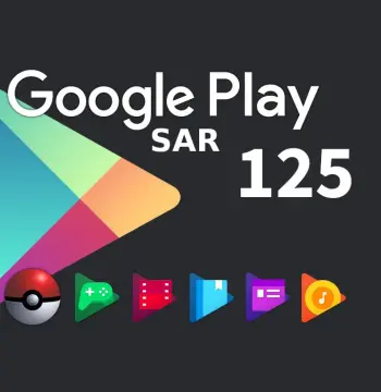 Google Play SAR 125 Gift Card SA