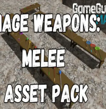 GameGuru MAX - Low Poly Asset Pack - Mage Weapons: Melee DLC PC Steam CD Key