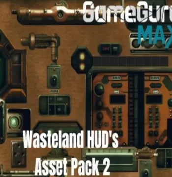 GameGuru MAX Wasteland Asset Pack - HUD's Volume 2 DLC PC Steam CD Key