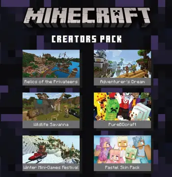 Minecraft - Creators Pack DLC EU XBOX One CD Key