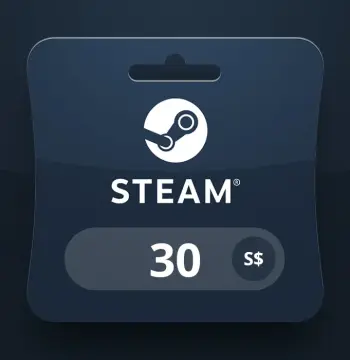 Steam Wallet SGD 30 Gift Card SG