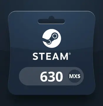 Steam Wallet MXN 630 Gift Card MX