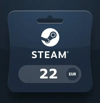 Steam Wallet Card €22 EU Activation Code