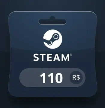 Steam Wallet BRL 110 Gift Card BR