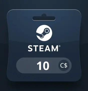 Steam Wallet CAD 10 Gift Card CA