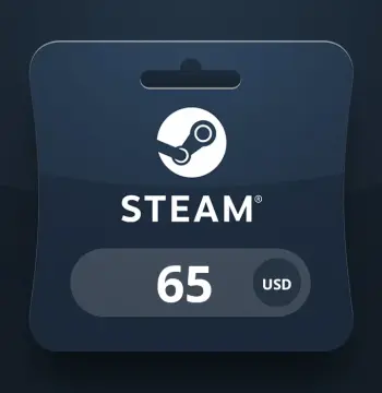 Steam Wallet USD 65 Gift Card US