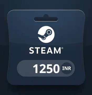 Steam Wallet INR 1250 Gift Card IN