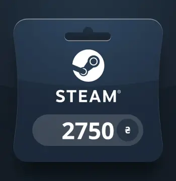 Steam Wallet UAH 2750 Gift Card UA