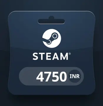 Steam Wallet INR 4750 Gift Card IN