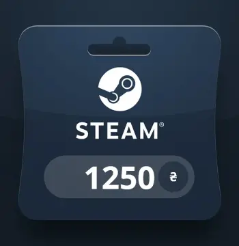 Steam Wallet UAH 1250 Gift Card UA