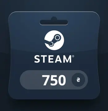 Steam Wallet UAH 750 Gift Card UA