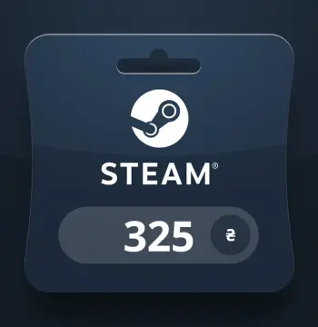 Steam Wallet UAH 325 Gift Card UA
