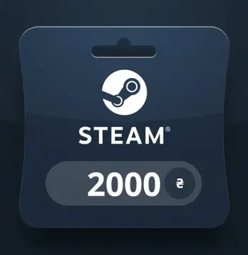 Steam Wallet UAH 2000 Gift Card UA