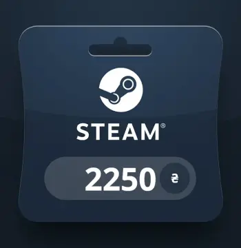 Steam Wallet UAH 2250 Gift Card UA