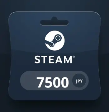 Steam Wallet JPY 7500 Gift Card JP