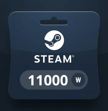 Steam Wallet KRW 11000 Gift Card KR